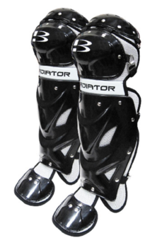 Brett Gladiator Catchers Leg Guard Black