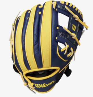 Wilson A200 2024 Beeball Glove EZ-Catch 10'' Savannah Bananas