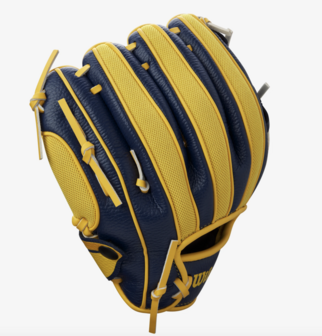 Wilson A200 2024 Beeball Glove EZ-Catch 10'' Savannah Bananas LHT