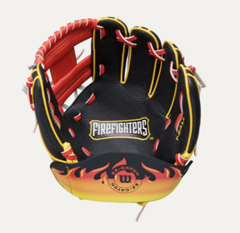 Wilson A200 2026 Beeball Glove EZ-Catch 10'' Firefighters