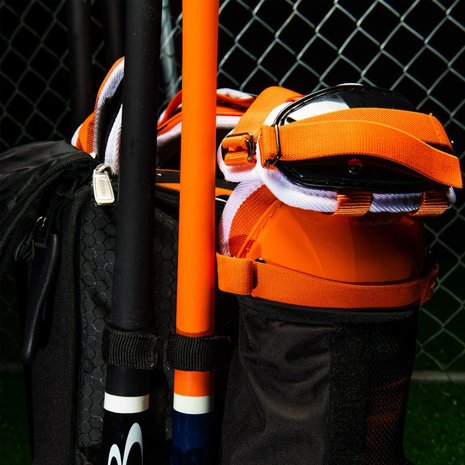 Amazon.com : PowerNet Pro Duffle Bag | Baseball Softball Equipment Gear  Dual Bat Carrier | Built-In Cooler Pocket | 2 Internal Bat Sleeves | Padded  Shoulder Strap : Sports & Outdoors