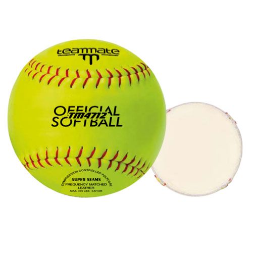 Base ball B3010 Rubber Core Softball Double Stitching Baseball for Training 