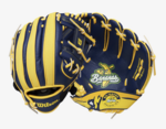 Wilson A200 2024 Beeball Glove EZ-Catch 10'' Savannah Bananas LHT