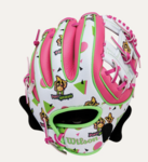 Wilson A200 2026 Beeball Glove EZ-Catch 10'' Party Animals RHT