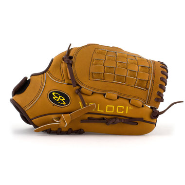 Boombah Veloci GR Fastpitch Glove with B7 Basket-web Brown