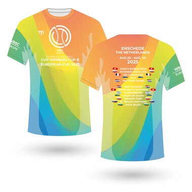 European Cup/Cup Winners Cup Enschede Tournament Shirt