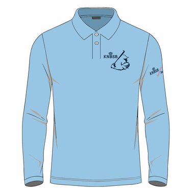 KNBSB Umpire Shirt Long Sleeve Powder Blue