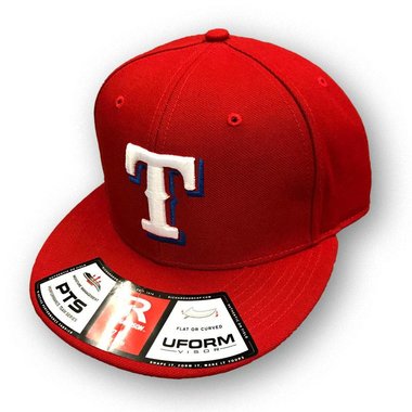 Tex Town Tigers Fitted Cap Rood